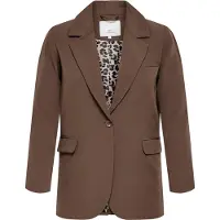 ONLY Carmakoma Blazer 'CARLANA-BERRY' marron