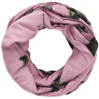 Codello Écharpe tube vert / mauve / violet foncé / noir