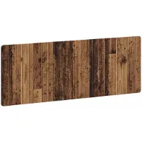 vidaXL Tête de lit murale ZWOLLE, en bois vieilli et en panneaux de particules