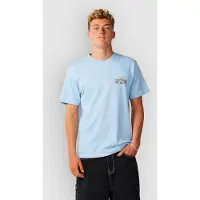 Rip Curl Hazed & Tubed Short Sleeve T-shirt Bleu XL Homme