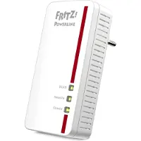 AVM FRITZ!Powerline 1260 Adaptateur simple (1.200 MBit/s, point d'accès WLAN), couleur:blanc