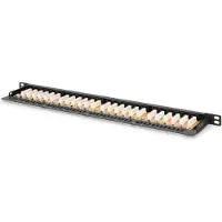 Digitus Patch Panel - - 24 ports - CAT 6 - Non blindé - 0,5U - Gris RAL7035