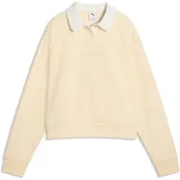 Puma Sweat-shirt 'Class' jaune pastel / blanc