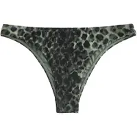 Next Bas de bikini vert / noir