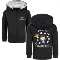 Harry Potter Vestes à capuches pour enfants de - Metal-Kids - Waiting - 92 - 164 - pour Enfants - noir - Taille 6 Ans