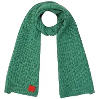 MAX&Co. pour femme. 2626546037200 Écharpe en pure laine Baccano verte (OSFA), Casuel