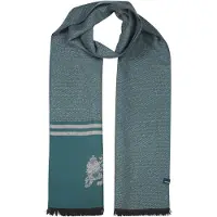 Lerros Écharpe gris chiné / vert