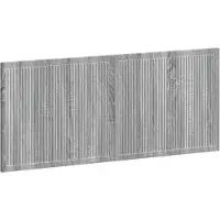 vidaXL Tête de lit fixée au mur, en bois imitation chêne Sonoma