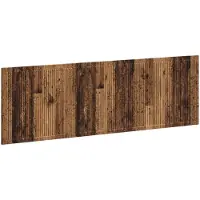 vidaXL Tête de lit murale EDE, en bois de récupération et en panneaux de particules