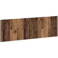 vidaXL Tête de lit murale ALKMAAR, en bois vieilli et en panneaux de particules