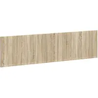 vidaXL Tête de lit murale en bois imitation chêne Sonoma
