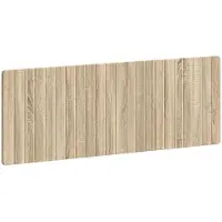 vidaXL Tête de lit murale ZWOLLE, panneaux de particules imitation chêne Sonoma