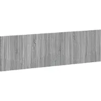 vidaXL Tête de lit murale HOORN, bois imitation sonoma gris