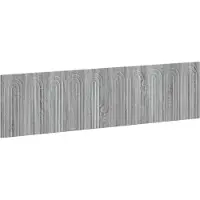 vidaXL Tête de lit murale ALKMAAR, bois imitation chêne sonoma