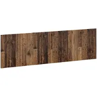 vidaXL Tête de lit murale HOORN, en bois de récupération et en panneaux de particules