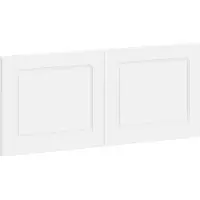 vidaXL Tête de lit murale UTRECHT, blanche, en bois composite