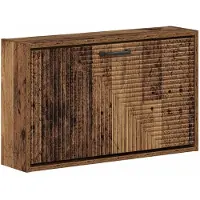 vidaXL Cabinet à chaussures mural HAARLEM 71 x 17 x 43 cm Bois ancien