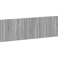 vidaXL Tête de lit murale ZWOLLE, bois imitation sonoma