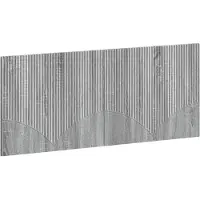 vidaXL Tête de lit murale HOORN, bois imitation sonoma gris