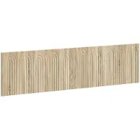 vidaXL Tête de lit murale ALKMAAR, placage bois imitation chêne Sonoma