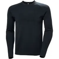 Helly Hansen Lifa Merino Knitevo pull à col rond, homme, noir