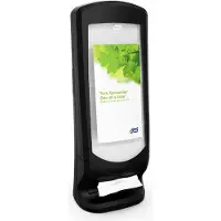 Tork Distributeur de serviettes Xpressnap Fit 272211, distribution feuille à feuille, fixation sur pied/murale, L 235 x l 235 x H 622 mm, plastique, noir