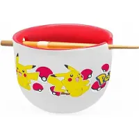 Stor Pokemon - Pikachu - Bol À Ramen Avec Baguette - 450 Ml