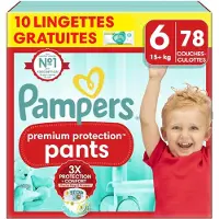 Pampers Premium Protection Pants 78 pièces N°6 13-19 (Taille 6, 78 pcs)