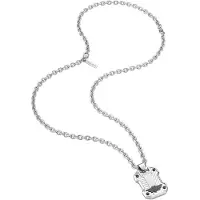 Police S14apr01p Necklace Argenté Homme