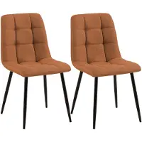 CLP lot de 2 chaises de salle à manger Tilde