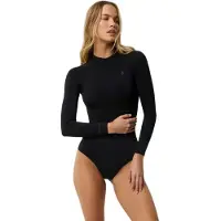 Rip Curl Shorty à Manches Longues Avec Fermeture éclair Au Dos Pour Femme S-series Ce Upf