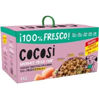 Cocosi Bouchées De Poulet Semi-humides Avec Nourriture Pour Chien 100% Viande Fraîche 6kg