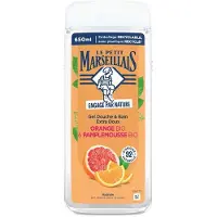 Le Petit Marseillais Gel Douche & Bain Extra Doux Orange BIO & Pamplemousse BIO 650 ml Gel Douche