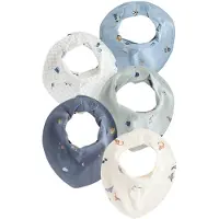 Next Bavette beige clair / bleu fumé / bleu clair / vert clair / blanc