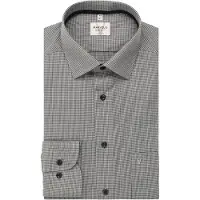 MARVELIS Modern Fit Chemise gris-vert, Carreau vichy
