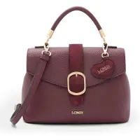L.credi sac à épaule bandoulière sac à main Solenn.ai Handbag Cherry Shade bordeaux