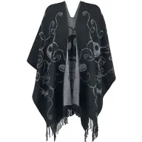 L'Étrange Noël De Monsieur Jack Gilets & Ponchos Disney de - Jack - one size - pour Femme - noir/gris - Taille taille unique