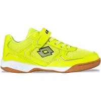 Lotto Chaussure de sport Kinder Skeylak pour intérieur, référence 2601530K, couleur : jaune/noir, pointure : 33 EU