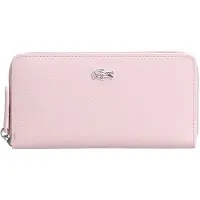 Lacoste porte-monnaie Zip Wallet Nidus rose