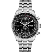 BOSS Skytraveller Pro montre à cadran noir avec verre saphir