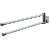 Spirella Porte-serviettes Sydney à 2 niveaux, orientable, chromé
