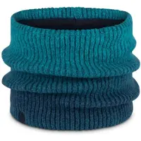 Buff Knitted & Fleece Neck Warmer Bleu