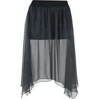 Black premium by emp Jupe longue de - Episode of Emerald - S - XXL - pour Femme - noir - Taille XXL