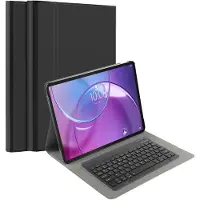 Cazy Housse pour Tablette avec Clavier compatible avec Lenovo Idea Tab Pro (gen 2) - Étui Clavier Bluetooth QWERTY - Noir