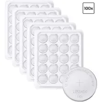 Voltcraft Pile bouton (rechargeable) LIR2450 au lithium, 120 mAh, 3,6 V, 100 pièces (100 pcs, CR2450, 120 mAh)