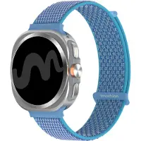 IMoshion Bracelet en nylon pour Samsung Galaxy Watch Ultra 2 (2026) / Ultra (2024/2025) - Marine Blue