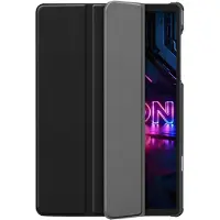 Just in Case Étui intelligent à trois volets noir pour Lenovo Legion Tab Gen 5 (Lenovo Legion Tab), Étui pour tablette, Noir