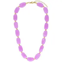 Lucardi Chaîne or / violet