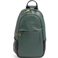 Mandarina Duck Eco Coated 16q Crossbody Vert Homme