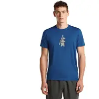 Icebreaker 150 Tech Lite Bear Tour Short Sleeve T-shirt Bleu S Homme